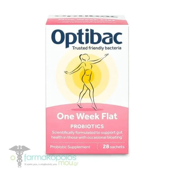 Optibac Probiotics One Week Flat, 28sachets