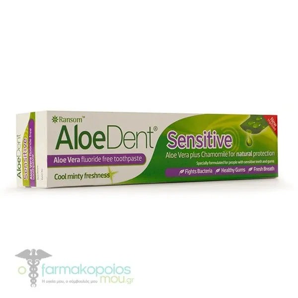 Optima Aloe Dent Sensitive Toothpaste, 100ml