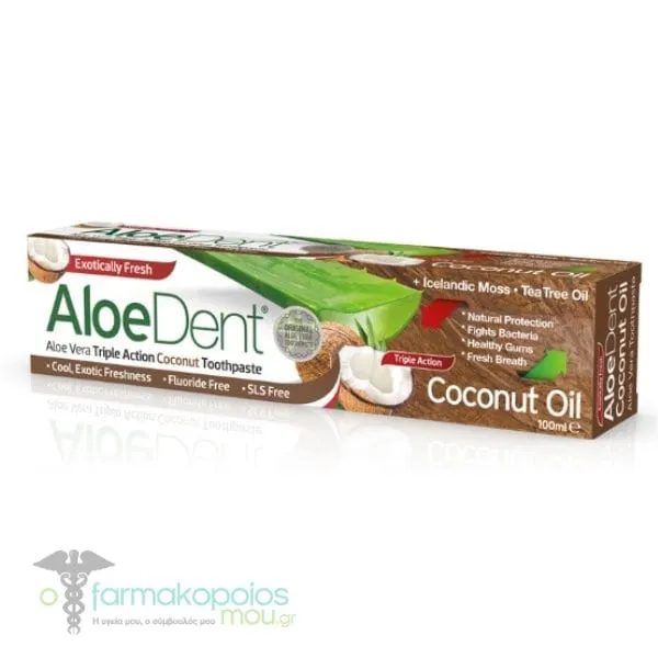 Optima Aloe Dent Triple Action Coconut Toothpaste, 100ml ?