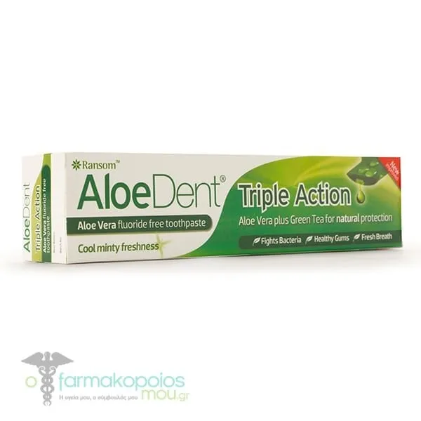Optima Aloe Dent Triple Action Toothpaste, 100ml