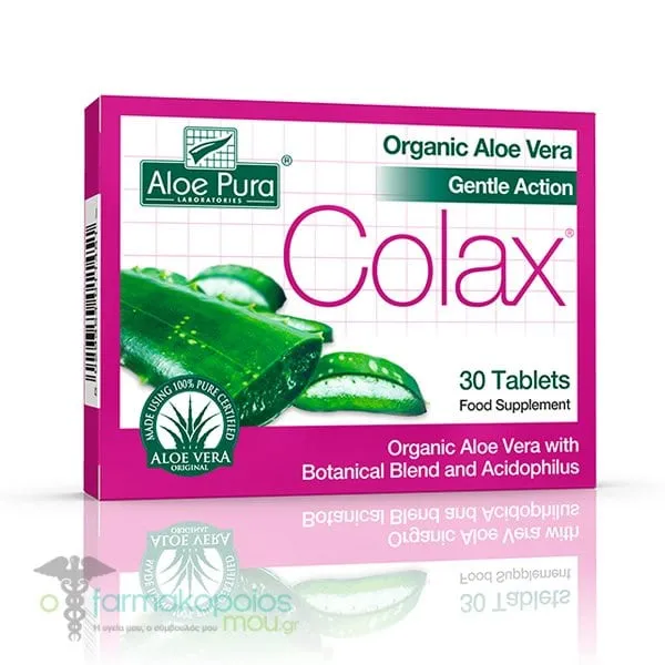 Optima Aloe Vera Colax, 30tabs
