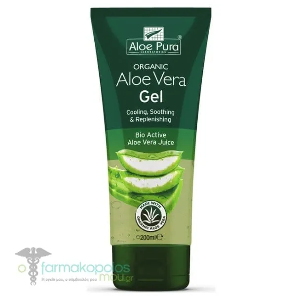 Optima Organic Aloe Vera Gel, 200ml