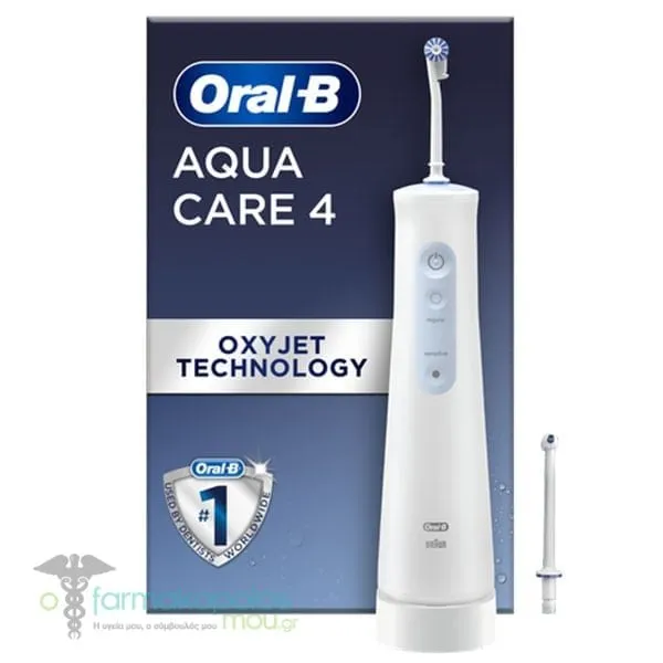 Oral-B Aquacare 4 Water Flosser OxyJet Technology, 1pc