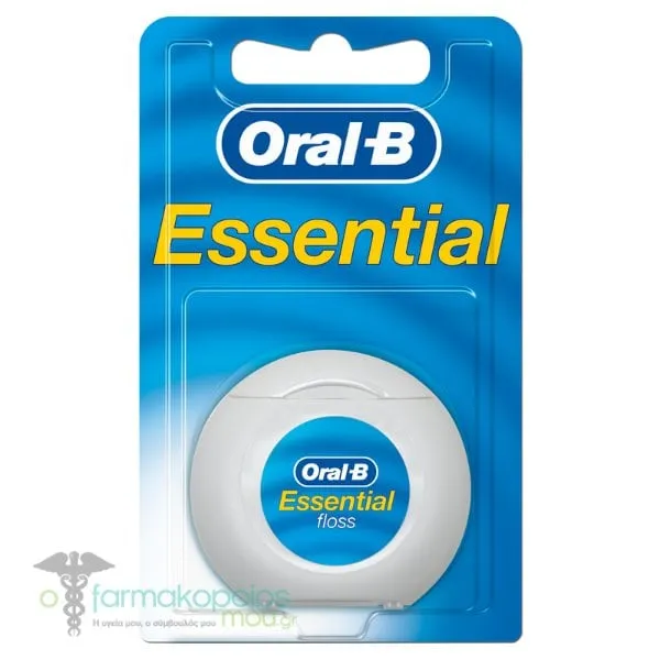 Oral-B Essential Floss Unwaxed 50m, 1pc
