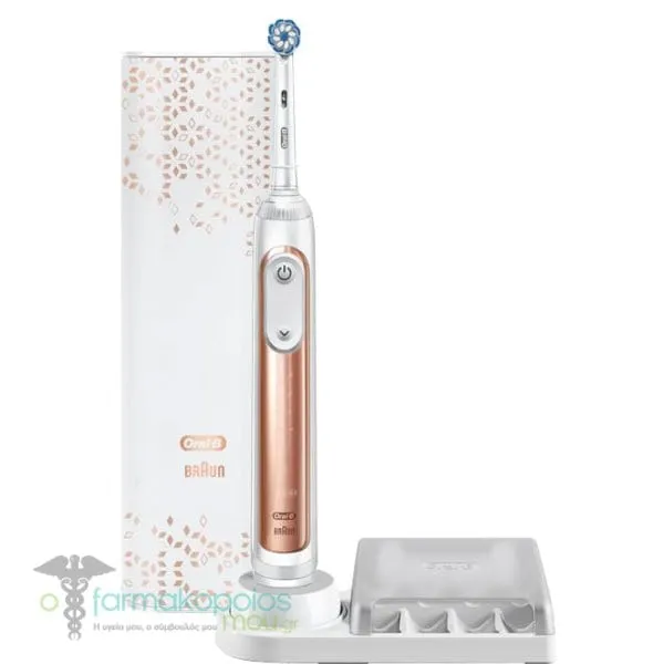 Oral-B Genius 20000N Rose Gold Electric Toothbrush, 1pc