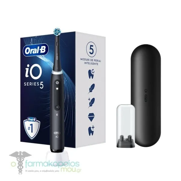 Oral-B iO Series 5 Electric Toothbrush Magnetic Black, 1pc