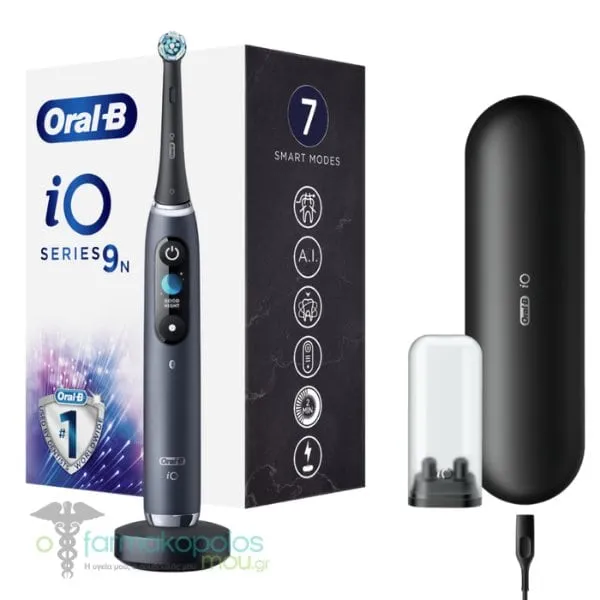 Oral-B iO Series 9 Magnetic Electric Toothbrush, 1pc - Black Onyx