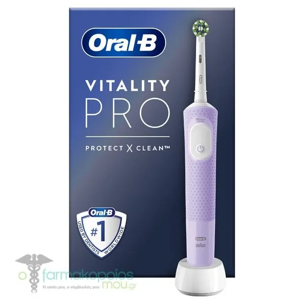 Oral-B Vitality Pro Electric Toothbrush Purple, 1pc