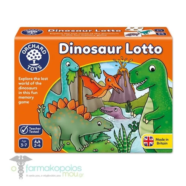 Orchard Toys Dinosaur Lotto 3-7y, 1pc