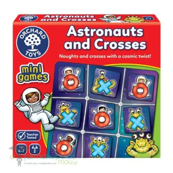 Orchard Toys  Mini Game Astronauts and Crosses 4-7y, 1pc
