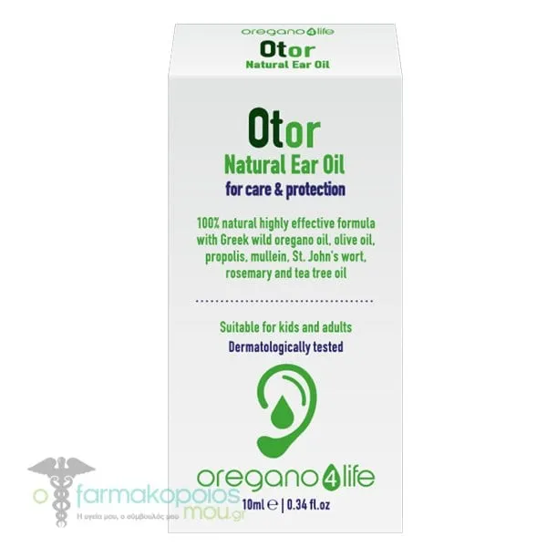 Oregano 4 Life Otor Natural Ear Oil, 10ml