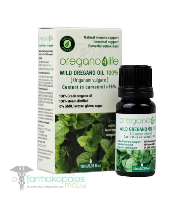 Oregano4Life Wild Oregano Essential Oil 100%, 10ml
