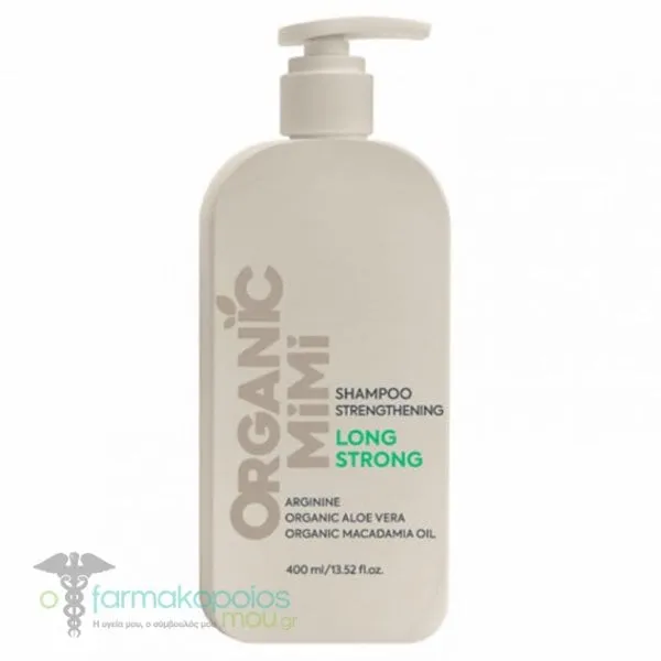 Organic Mimi Long Strong Σαμπουάν Ενδυνάμωσης, 400ml