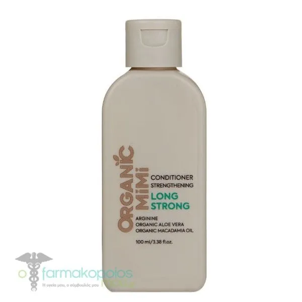 Organic Mimi Long Strong Conditioner για Ενδυνάμωση των Μαλλιών, 100ml