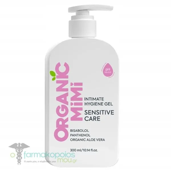 Organic Mimi Sensitive Care Καθαριστικό Ευαίσθητης Περιοχή, 300ml