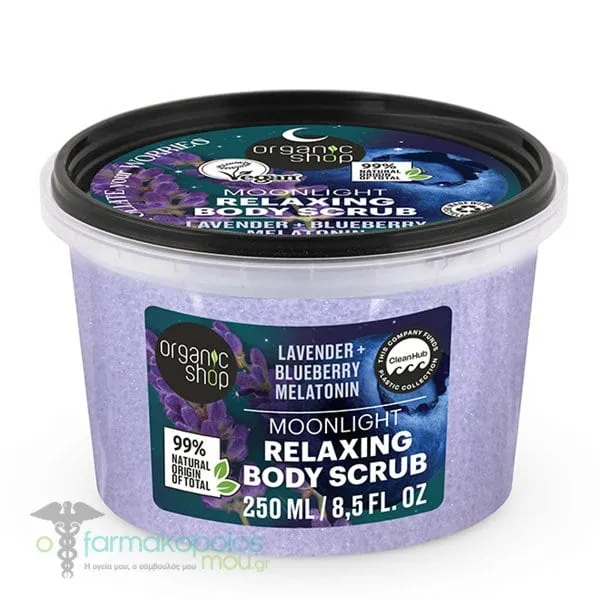 Organic Shop by Natura Siberica Dreamy Night Moonlight Relaxing Body Scrub, 250ml