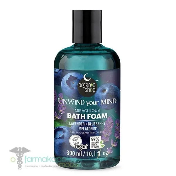 Organic Shop by Natura Siberica Dreamy Night Unwind your Mind Miraculous Bath Foam, 300ml