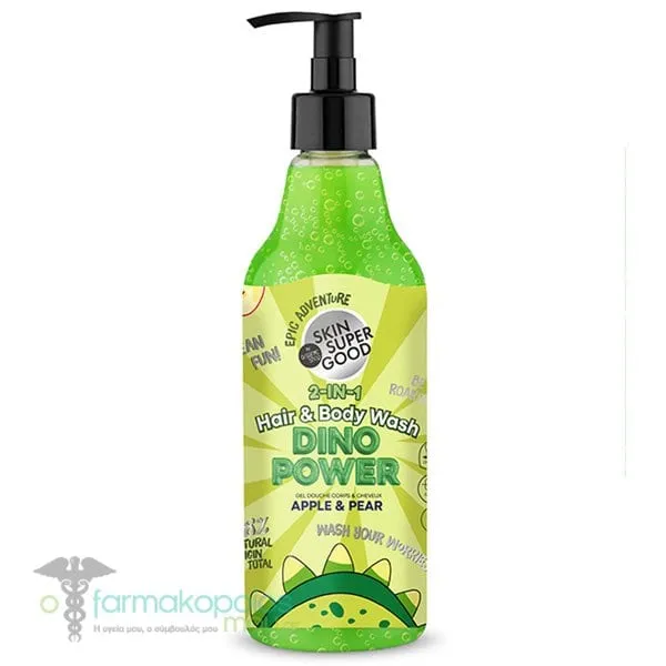 Organic Shop by Natura Siberica Skin Super Good Dino Power Hair & Body Wash, 500ml