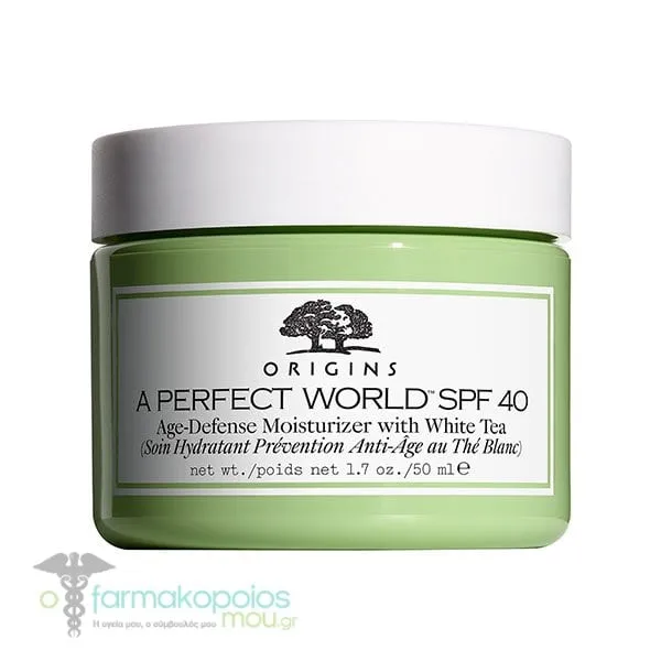 Origins A Perfect World Spf40 Age-Defence Moisturizer with White Tea, 50ml