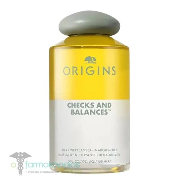 Origins Checks And Balances Milky Oil Cleanser & Makeup Melter, 150ml