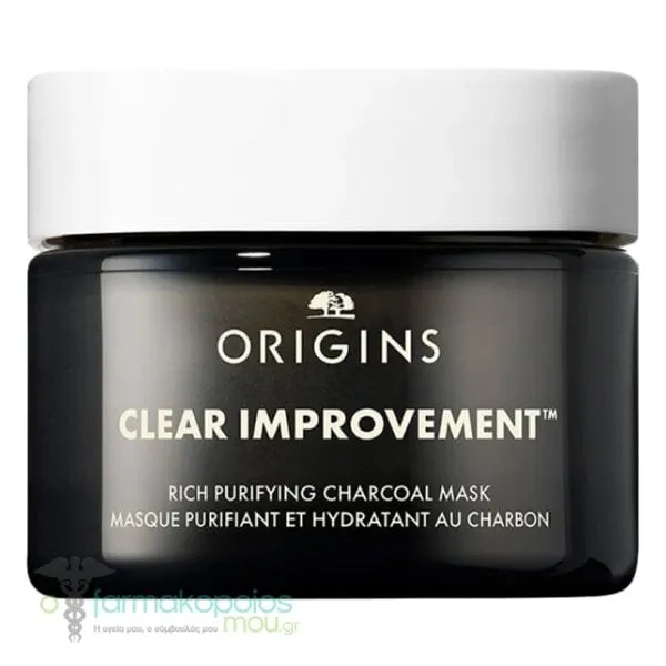 Origins Clear Improvement Rich Purifying Charcoal Mask, 30ml