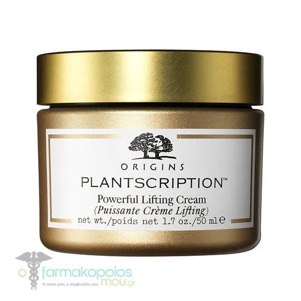 Origins Plantscription Powerful Lifting Cream Αντιγηραντική Κρέμα Προσώπου με Εντατική Δράση Lifting στην Επιδερμίδα, 50ml