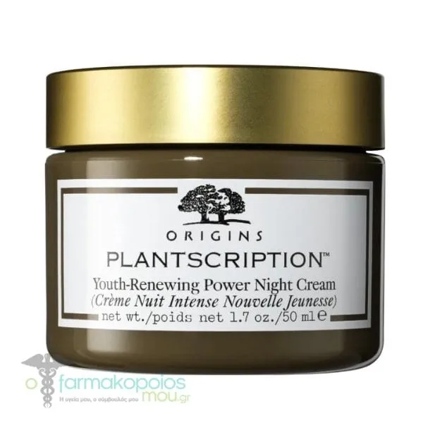 Origins Plantscription Youth-Renewing Power Night Cream, 50ml