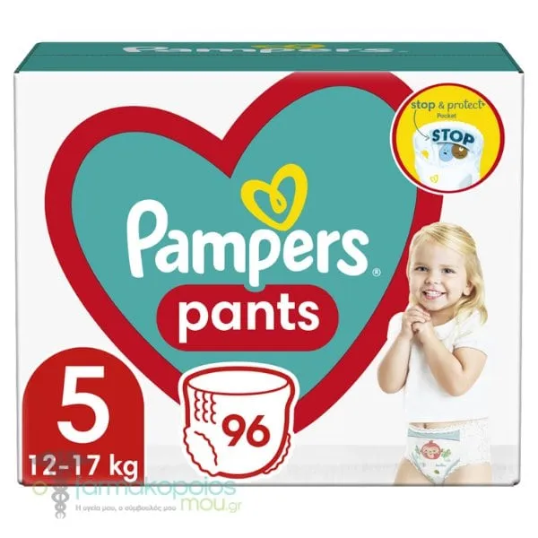 Pampers Pants No.5 Mega Pack (12-17kg), 96pcs