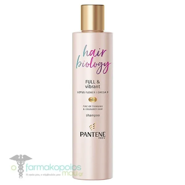 Pantene Pro-V Hair Biology Full & Vibrant Shampoo, 250ml