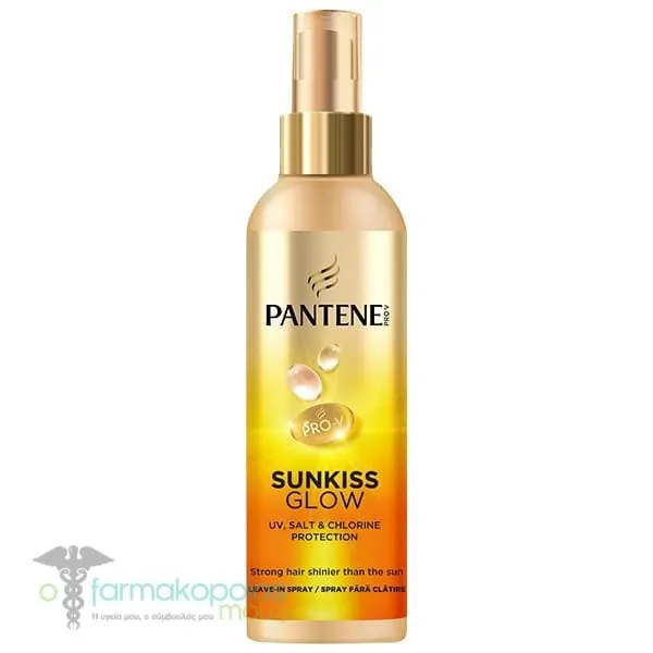 Pantene Pro-V Sunkiss Glow Leave-in Αντηλιακό Σπρέι Προστασίας Μαλλιών, 200ml