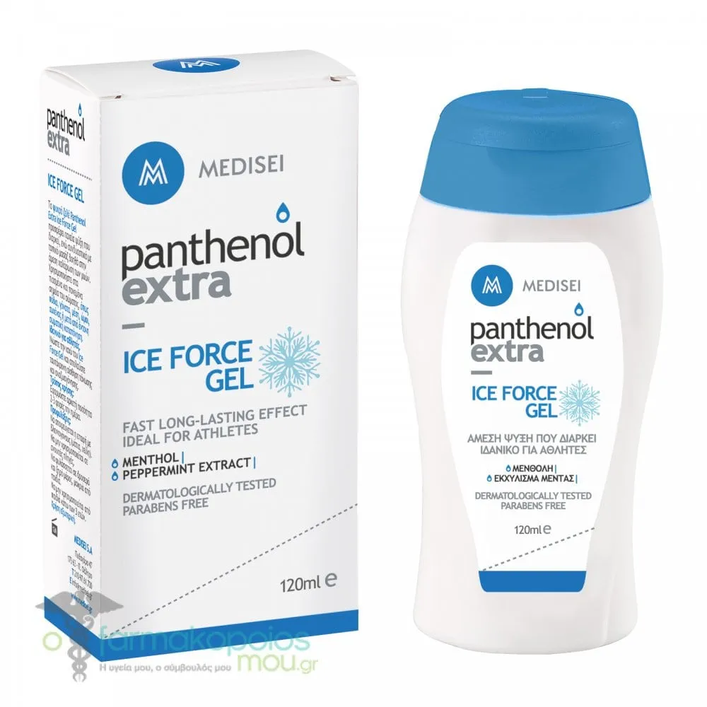 Panthenol Extra Ice Force Gel, 120ml
