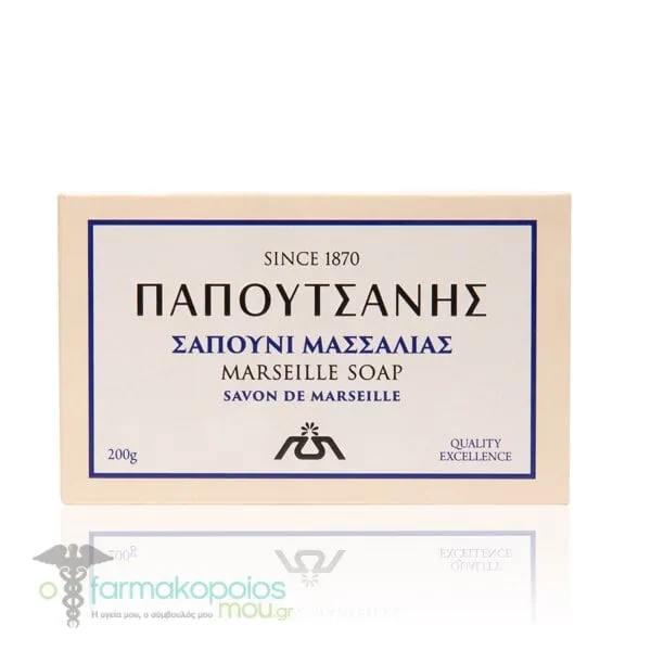 Papoutsanis Marseille Soap, 200g