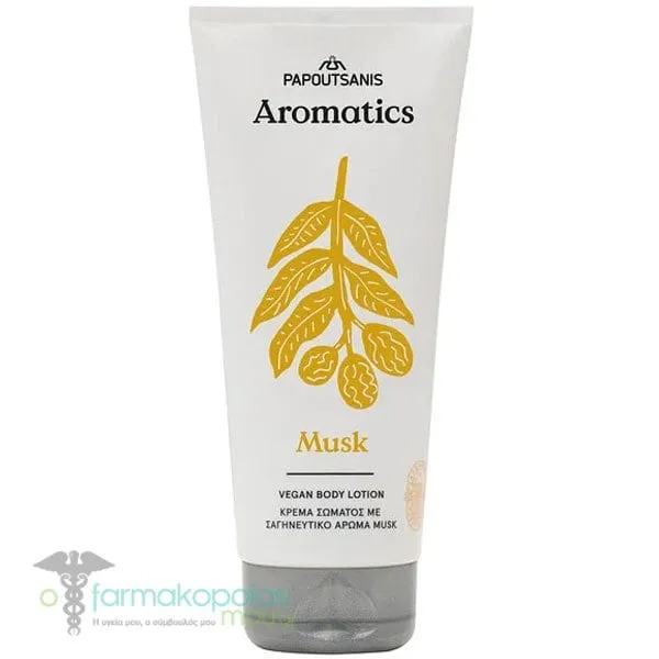 Papoutsanis Aromatics Λοσιόν Σώματος Musk, 200ml