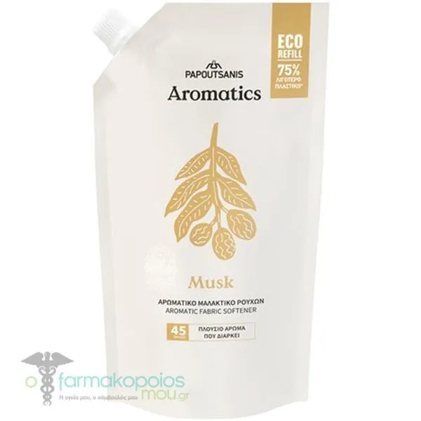 Papoutsanis Aromatics Musk Eco Refil, 900ml