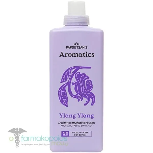Papoutsanis Aromatics Ylang Ylang Aromatic Clothes Conditioner, 50muzzles