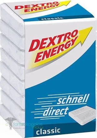 Parapharm Dextro Energy Classic Ταμπλέτες Δεξτρόζης, 46gr / 8 tabs