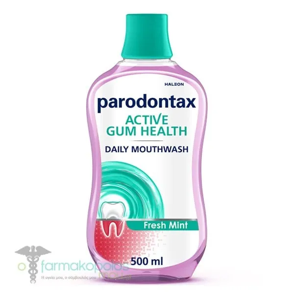 Parodontax Active Gum Health Mouthwash Fresh Mint, 500ml