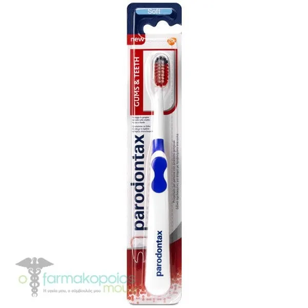 Parodontax Gums & Teeth Toothbrush Soft, 1pc - Μπλέ