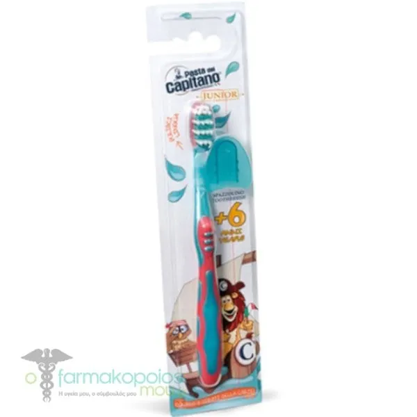 Pasta del Capitano Junior Toothbrush Παιδική Οδοντόβουρτσα Μπλε, 1τεμ