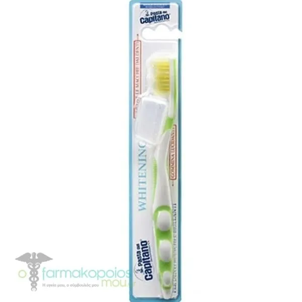 Pasta del Capitano Whitening Toothbrush Medium, 1pc - Λαχάνι