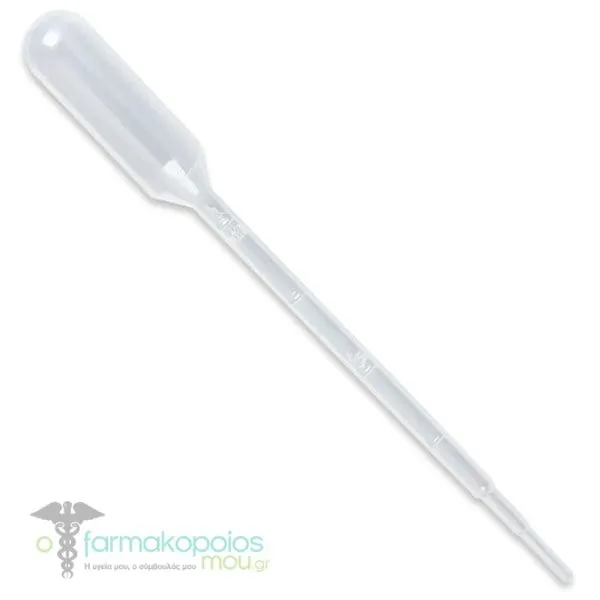 Πιπέτα Pasteur Πλαστική 3ml, 1τεμ