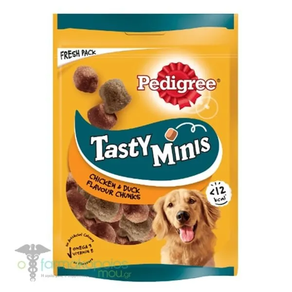 Pedigree Tasty Minis Chicken & Duck Flavour Chunks, 130g