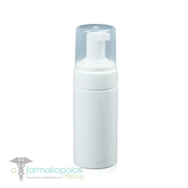 White PET Bottle with Foam Pump, 100ml