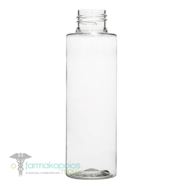 Clear Cylindrical Bottle PET-G 24/410mm, 100ml
