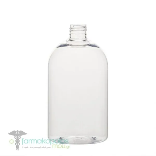 Transparent Cylindrical Bottle PET-G 28mm 500ml, 1pc