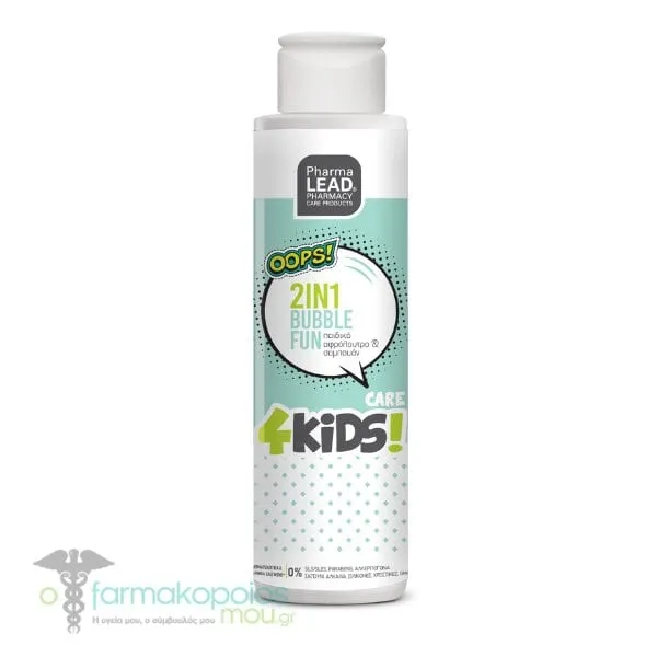 Pharmalead Kids 2in1 Bubble Fun Shampoo & Shower Gel, 100ml