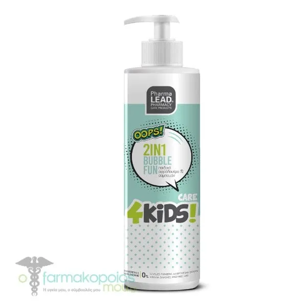 Pharmalead Kids 2in1 Bubble Fun Shampoo & Shower Gel, 500ml
