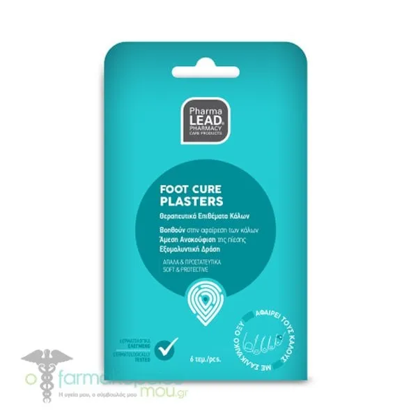 Pharmalead Foot Cure Plasters, 6pcs