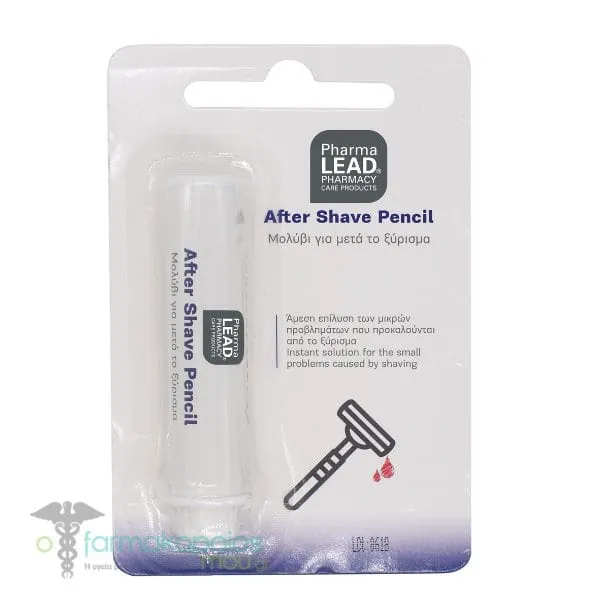 Pharmalead After Shave Pencil Μολύβι για Άμεση Επίλυση των Ερεθισμών που Προκαλούνται από το Ξύρισμα, 10gr