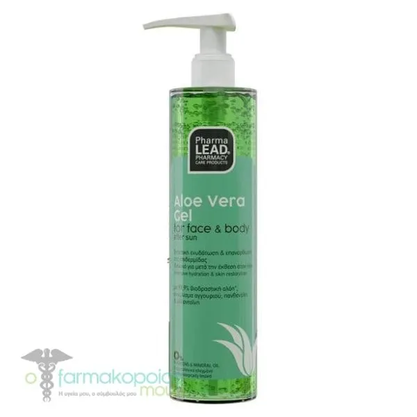 Pharmalead Aloe Vera Gel After Sun for Face & Body, 300ml